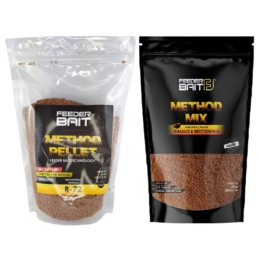 Feeder Bait Zestaw Method Brzoskwinia Ananas Mix1