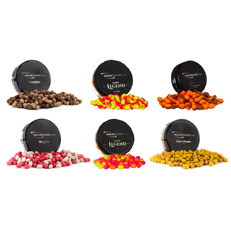 Esca Feeder Zestaw Wafters Mini 6mm Mix1