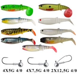 Savage Gear Zestaw Cannibal 10cm Limited E. Mix2