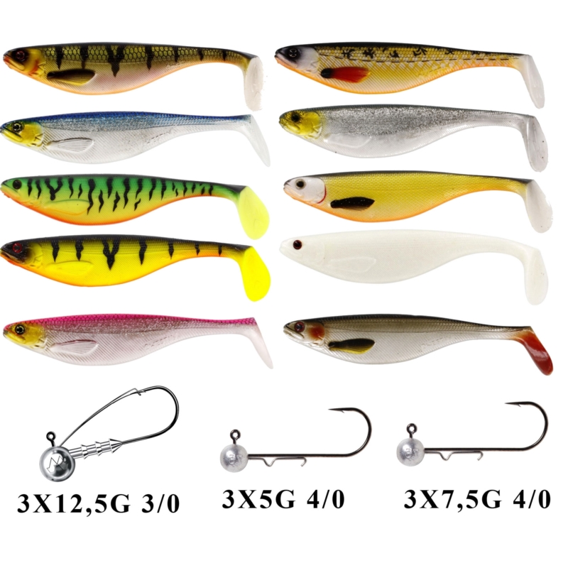 Westin ShadTeez Zestaw 9cm Mix2