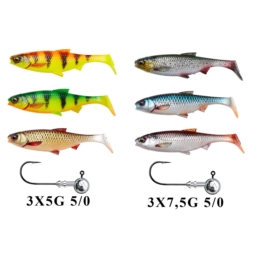 Savage Gear Zestaw 3D River Roach 10cm Mix2