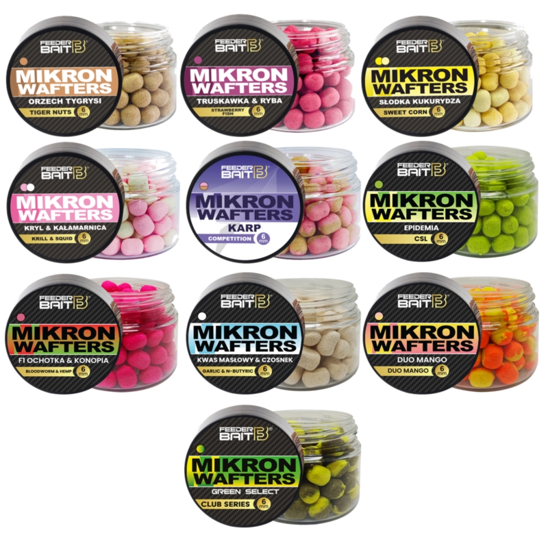 Feeder Bait Zestaw Soft Mikron Wafter 4/6mm Mix1