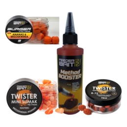 Feeder Bait Zestaw R72 Brzoskwinia Ananas Mix1