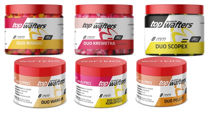 Matchpro Zestaw Top Wafters Duo 8mm 20g Mix2