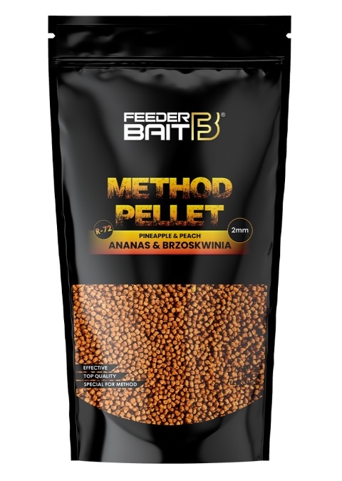 Feeder Bait Pellet R72 Brzoskwinia Ananas 2mm 800g
