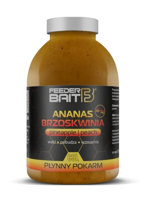 Feeder Bait Zalewa R72 Brzoskwinia Ananas 250ml