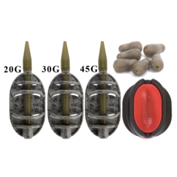 Preston Zestaw ICS In-Line Dura Flat Method L Mix1