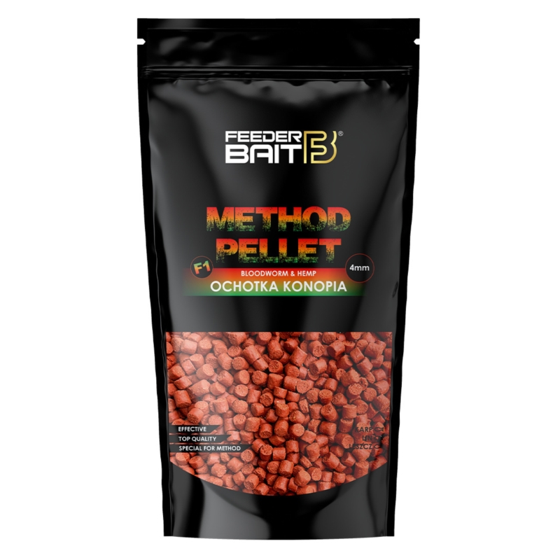 Feeder Bait Pellet F1 Ochotka Konopia 4mm 800g