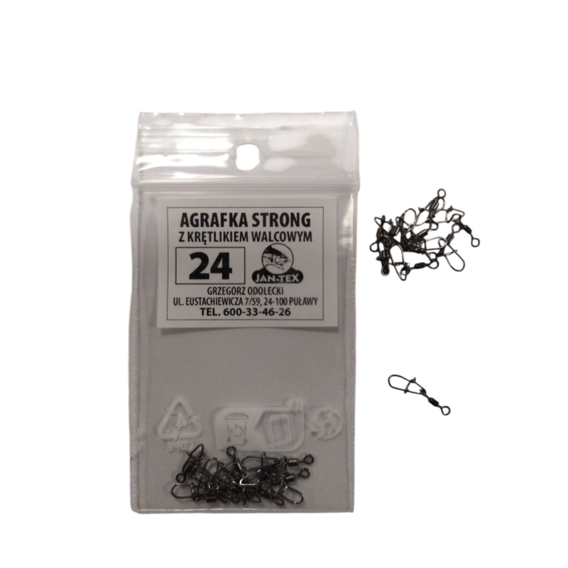 Agrafka Strong z Krętlikiem Jan Tex Odolecki Nr24