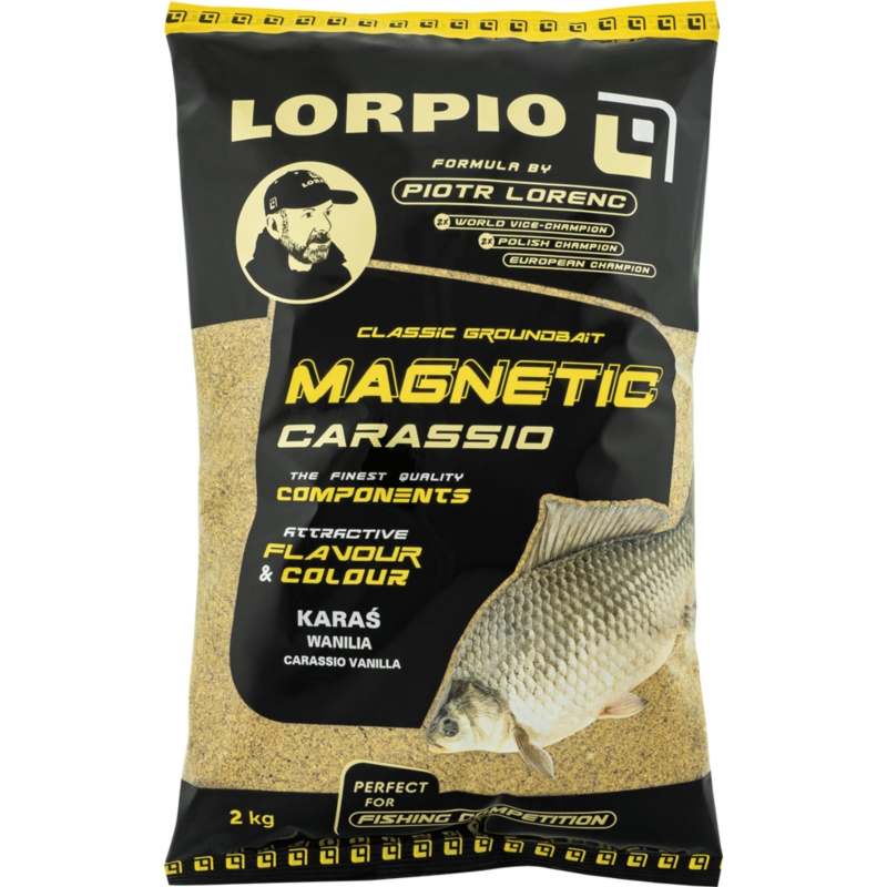 Zanęta Carassio Vanilla Magnetic Lorpio 2 kg