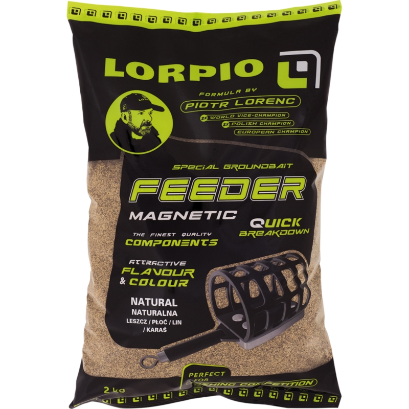 Zanęta Feeder Magnetic Lorpio Natural 2kg