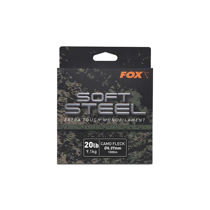 Fox Żyłka Soft Steel Fleck Camo Mono 1000m 0,37