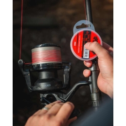 Spomb Tapered Braided Leaders Red