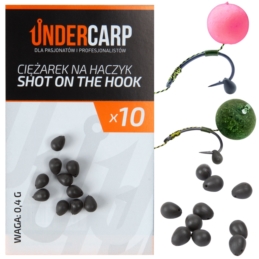 UnderCarp Ciężarek na haczyk Shot On The Hook 0,4g