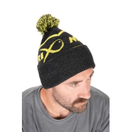 Matrix Czapka Lime Grey Bobble Hat