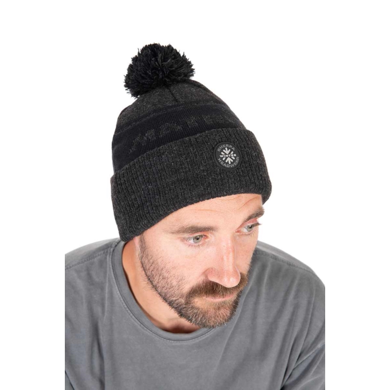 Matrix Czapka Grey Sherpa Bobble Hat