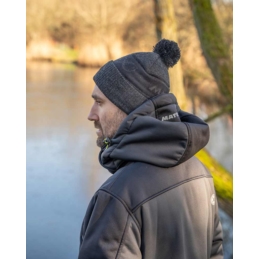 Matrix Czapka Grey Sherpa Bobble Hat