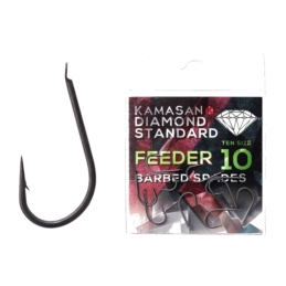 Haczyki Kamasan Diamond Standard Feeder 10szt Nr10