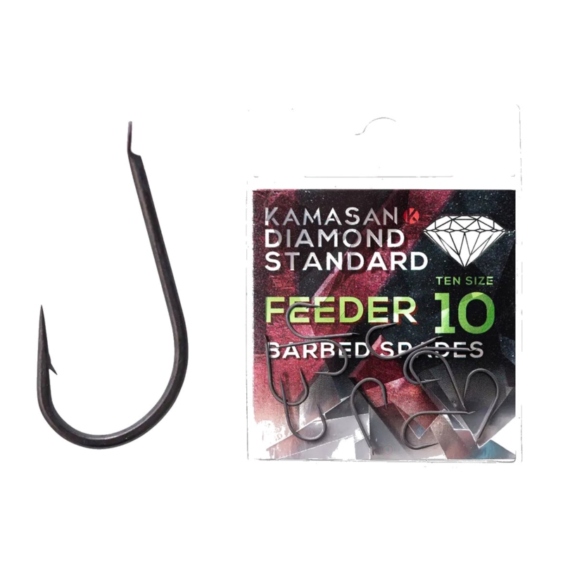 Haczyki Kamasan Diamond Standard Feeder 10szt Nr10