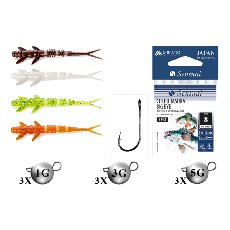 FishUp Zestaw Flit 2’ 5,5cm Mix2