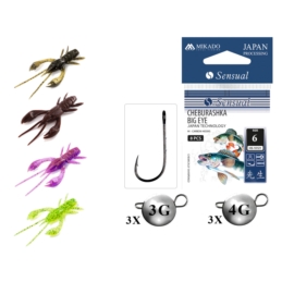 FishUp Zestaw Real Craw 1,5’ 3,6cm Mix2