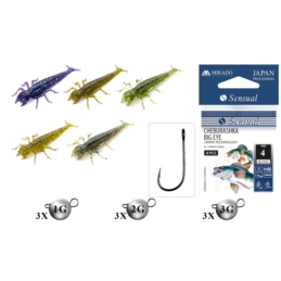 FishUp Zestaw Diving Bug 2’ 5cm Mix1