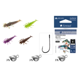 FishUp Zestaw Diving Bug 2’ 5cm Mix2