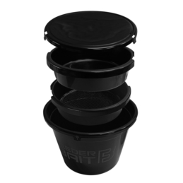 Wiadro 13L Komplet z Sitem Feeder Bait