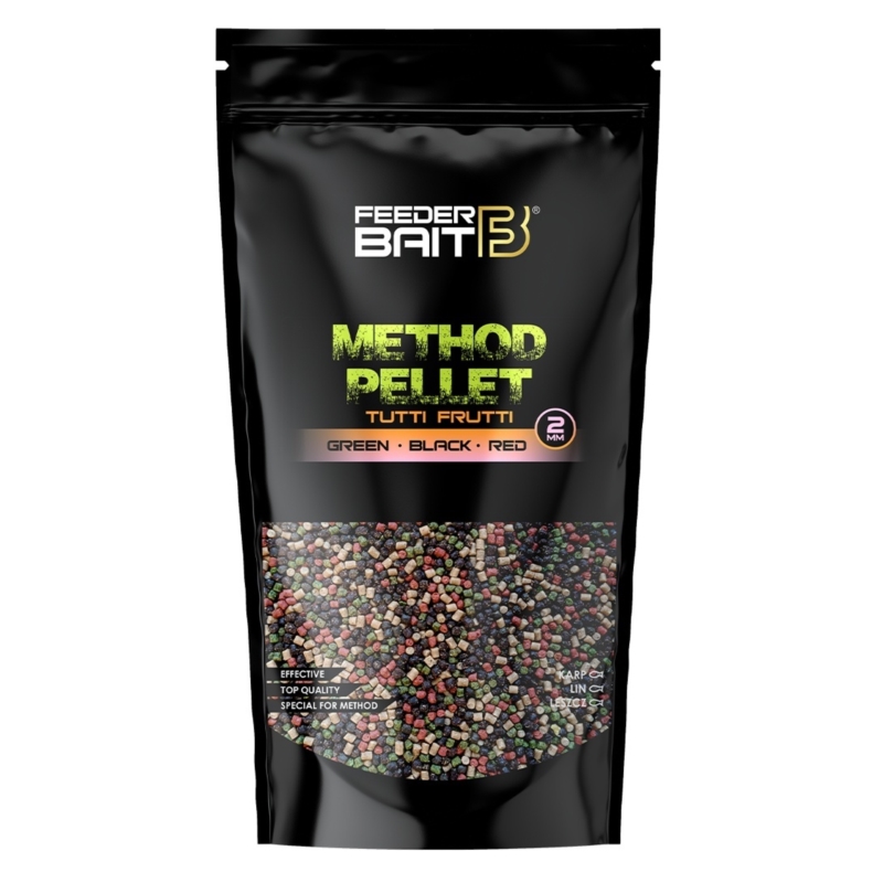 Feeder Bait Pellet Tutti Frutti Green B/R 2mm 800g
