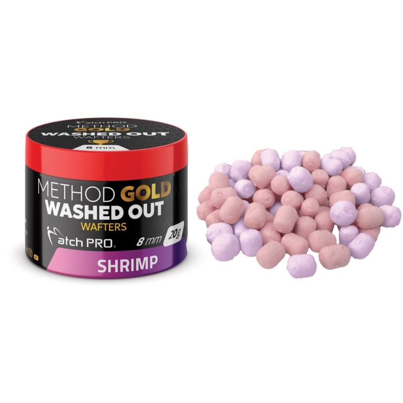 Gold Wafters Washed Out Shrimp 8mm Matchpro