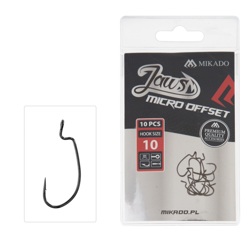 Haczyki Mikado Jaws Micro Offset Nr6