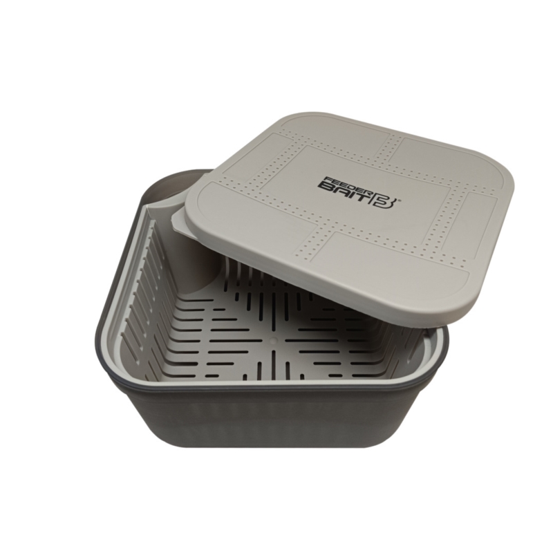 Feeder Bait Pudełko Z Sitkiem Do Pelletu 1,9L
