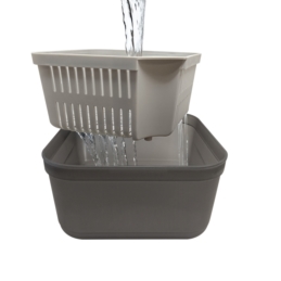 Feeder Bait Pudełko Z Sitkiem Do Pelletu 1,9L