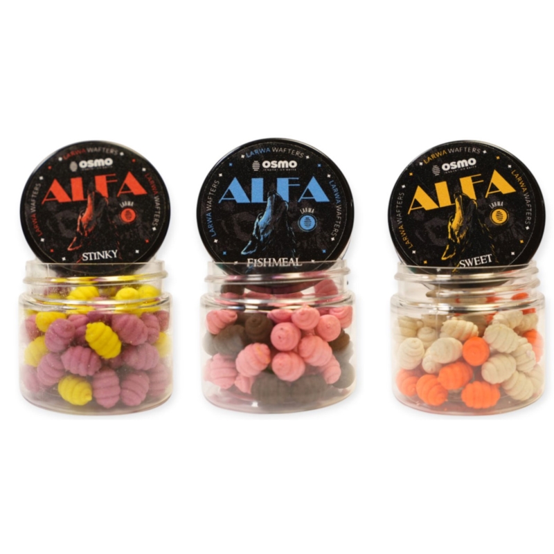 Zestaw Osmo Alfa Larwa Wafters 7mm Mix1