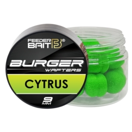 Feeder Bait Fluo Burger Wafters Cytrus 9mm