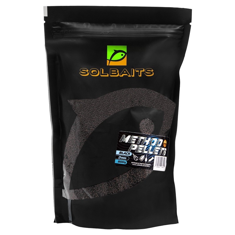 Solbaits Method Pellet Black 800g 2mm