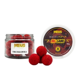 Meus Kulki Big Game Pop Up 18mm Truskawka