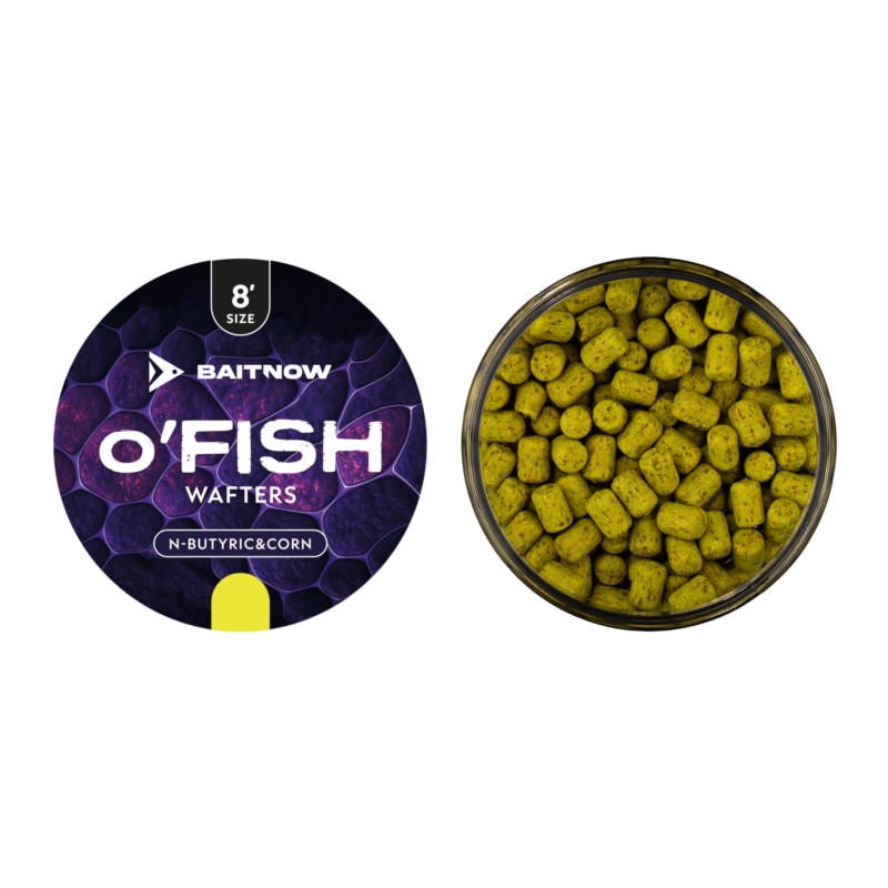 BaitNow Method O'Fish Wafters 8mm Masło Kukurydza