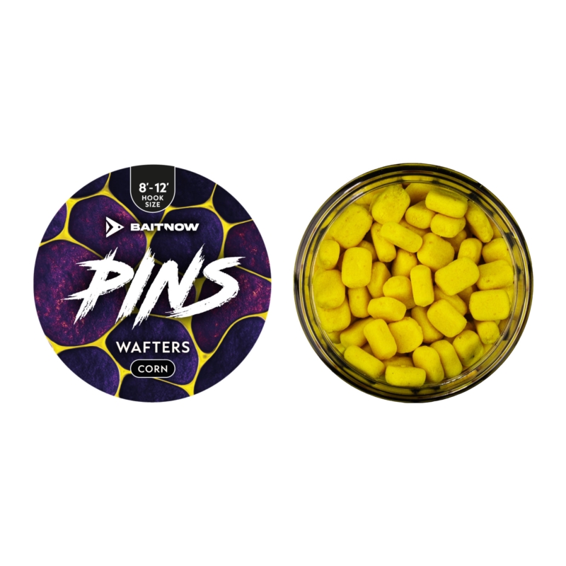 BaitNow Method Pins Wafters 8-12mm Kukurydza