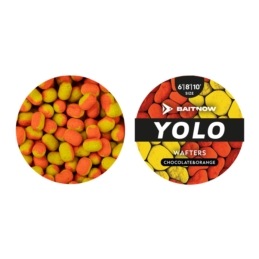 BaitNow Method Yolo Wafters 6-8-10mm Czekol Pomara