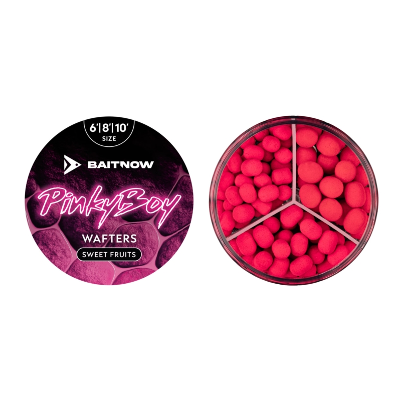 BaitNow Method Wafters 6-8-10mm Pinky Boy