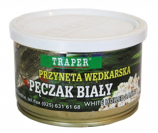 Pęczak biały w puszce 70g TRAPER