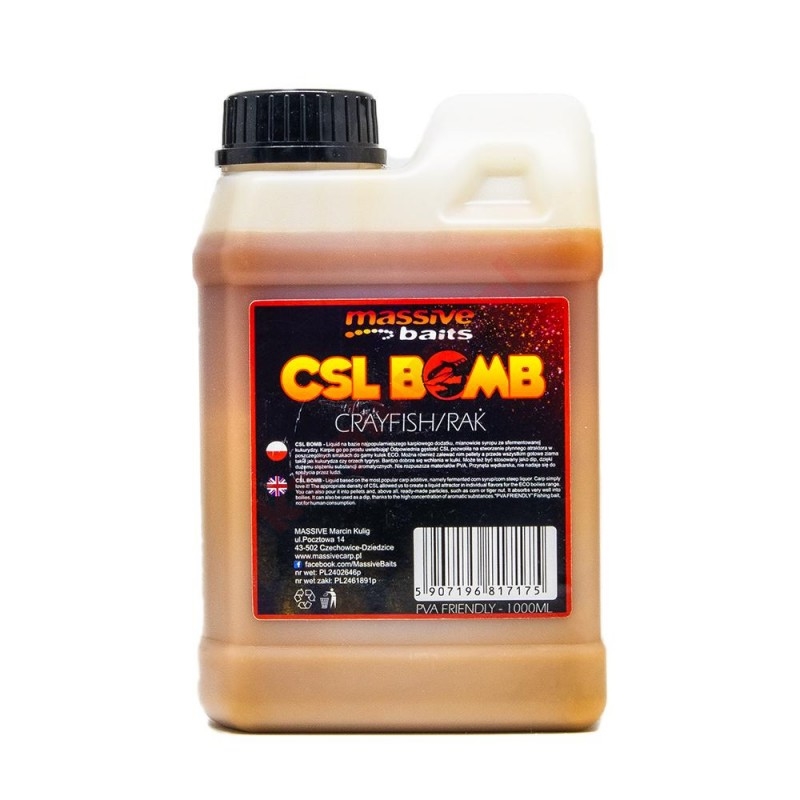 Massive Baits CSL BOOMB Crayfish 1L