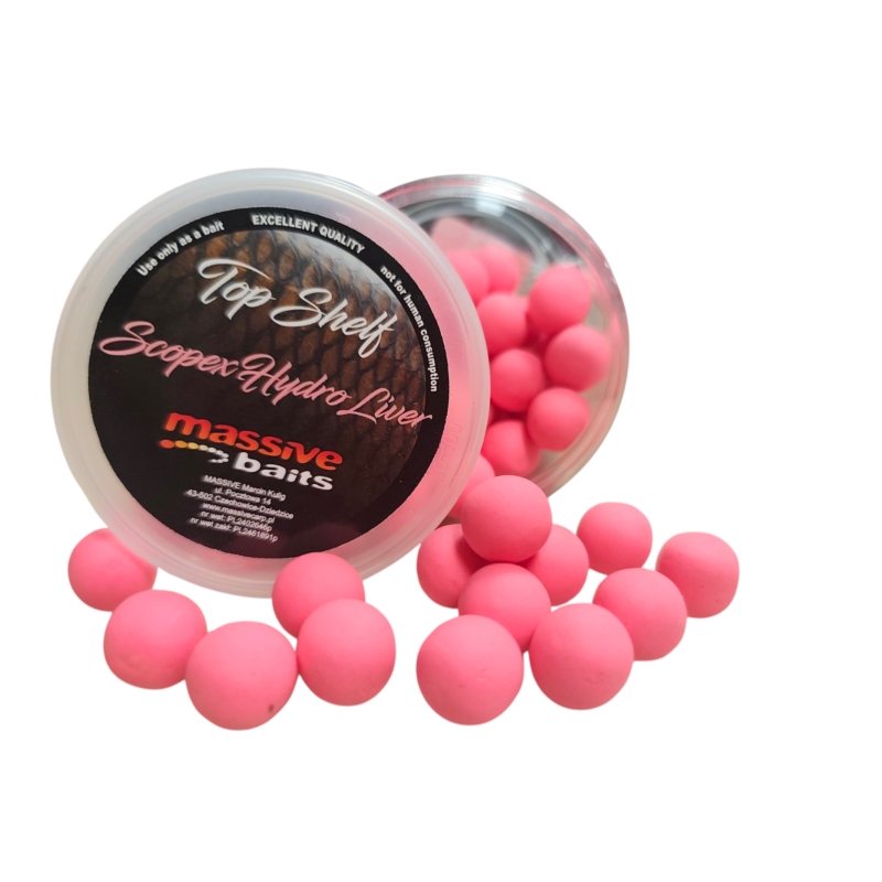 Massive Baits Pop Up Scopex Hydro Liver 14mm 200ml