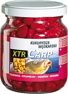 Kukurydza XTR CARP Jaxon 125g Truskawka Red