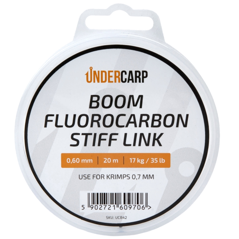 UnderCarp Boom Fluorocarbon Stif Link 20m 0,60mm