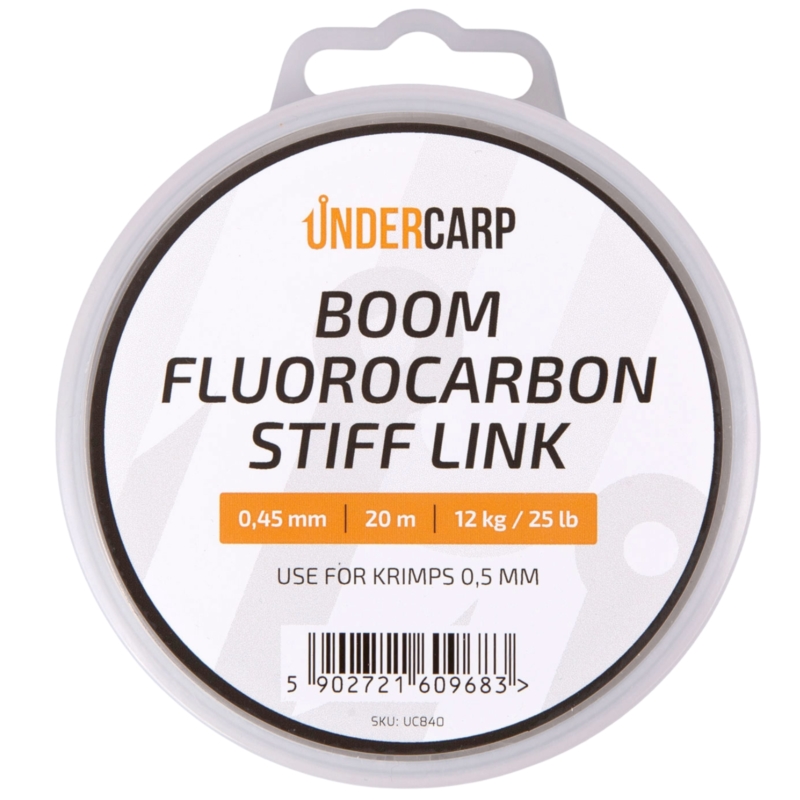 UnderCarp Boom Fluorocarbon Stif Link 20m 0,40mm