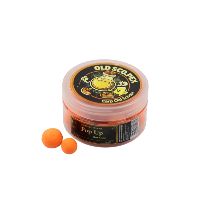 Old School Carp Kulki Pop Up 100ml 12-16mm Scopex