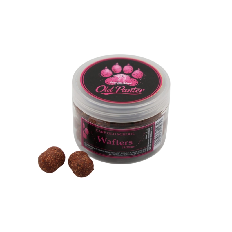 Old School Carp Kulki Wafters 150ml 15-20mm Pink
