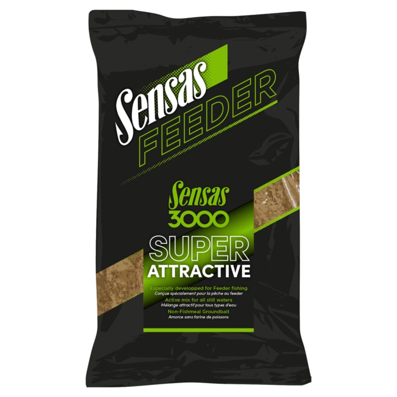 Zanęta 3000 Feeder Super Attractive Sensas 1kg